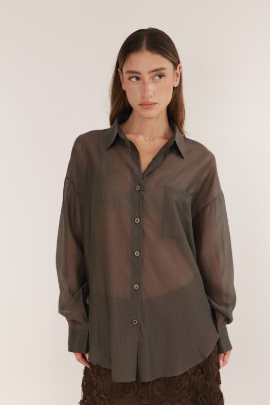 SHEER SHIRT