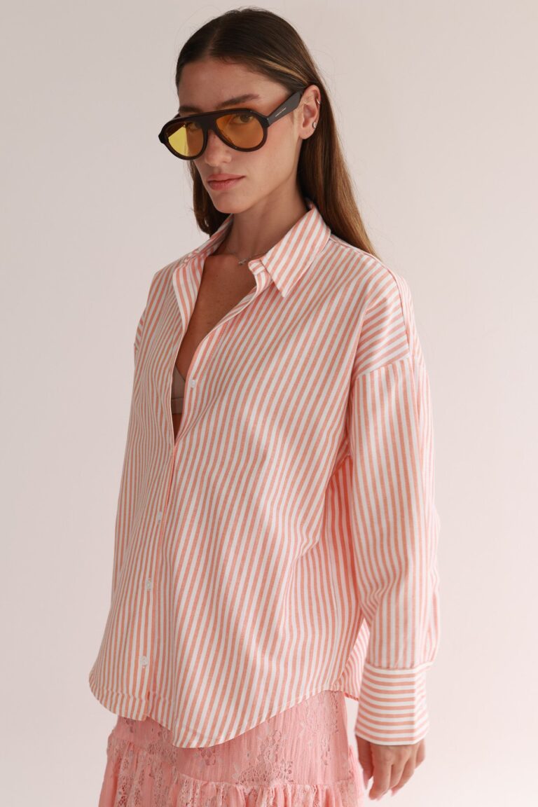 POPELINE STRIPED SHIRT