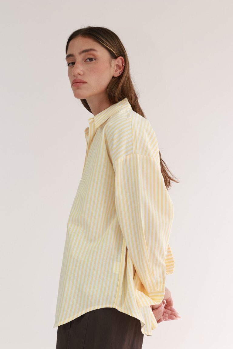 POPELINE STRIPED SHIRT