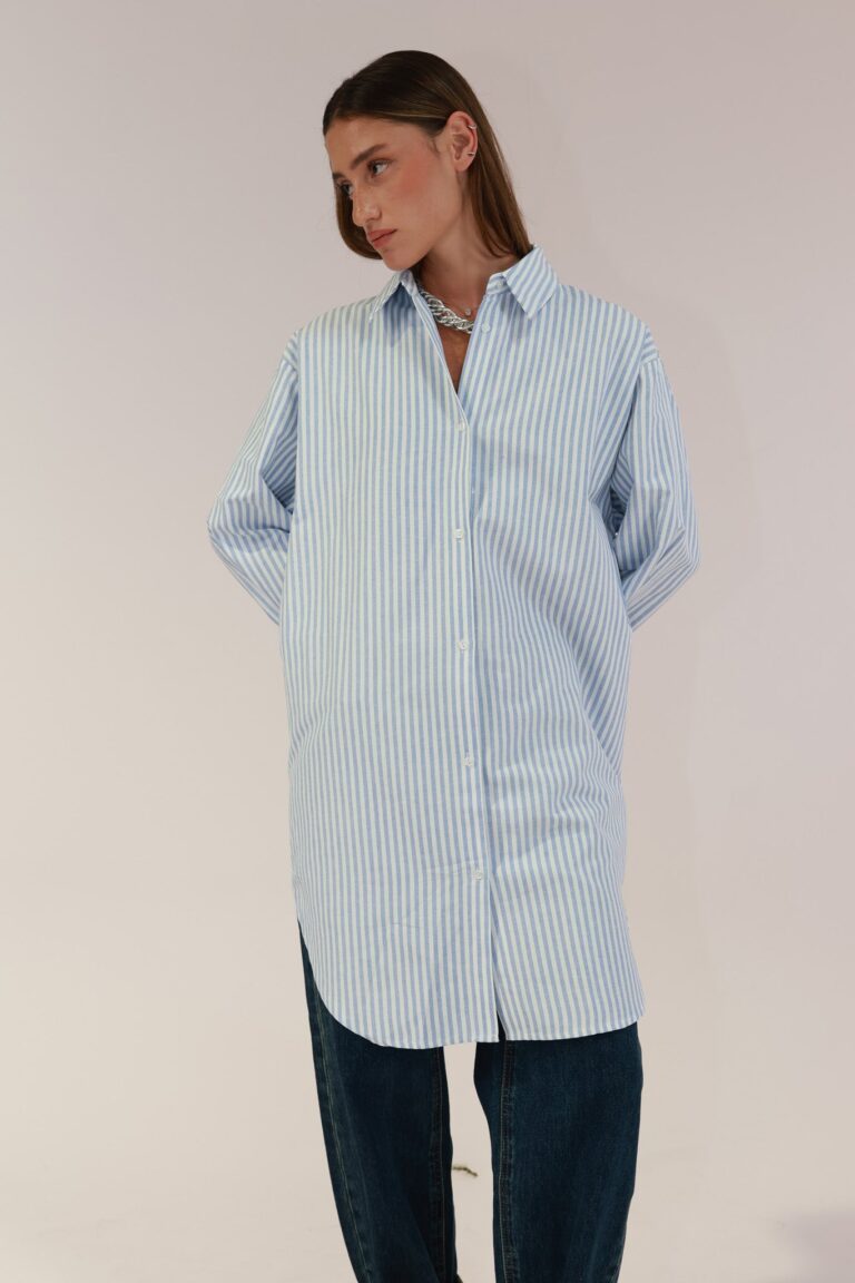 STRIPED LONG SHIRT