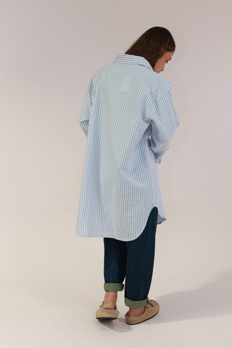 STRIPED LONG SHIRT