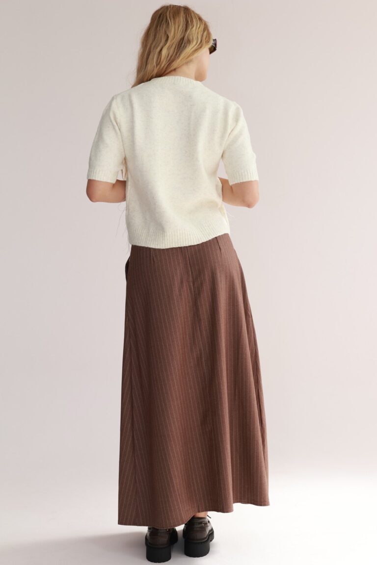 SUIT SKIRT THIN STRIPS