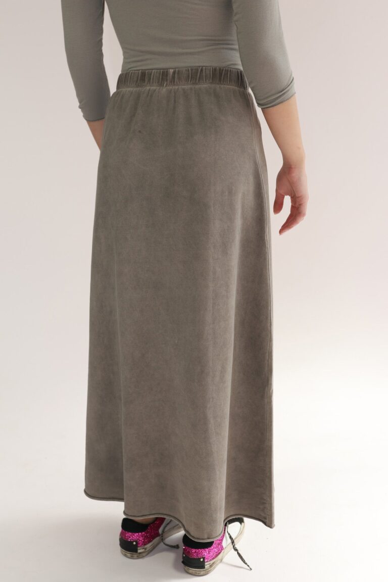 STRAIGHT SKIRT WASHED