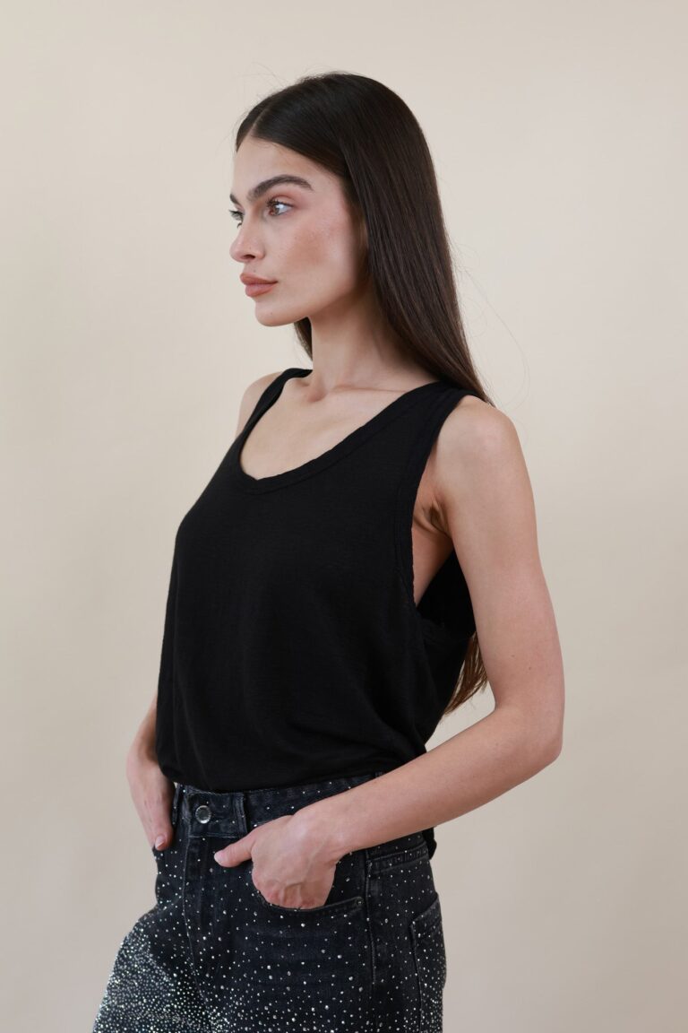 TANK LINEN TOP