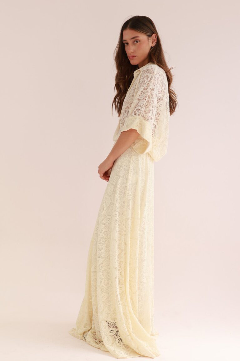 MAXI LACE SKIRT