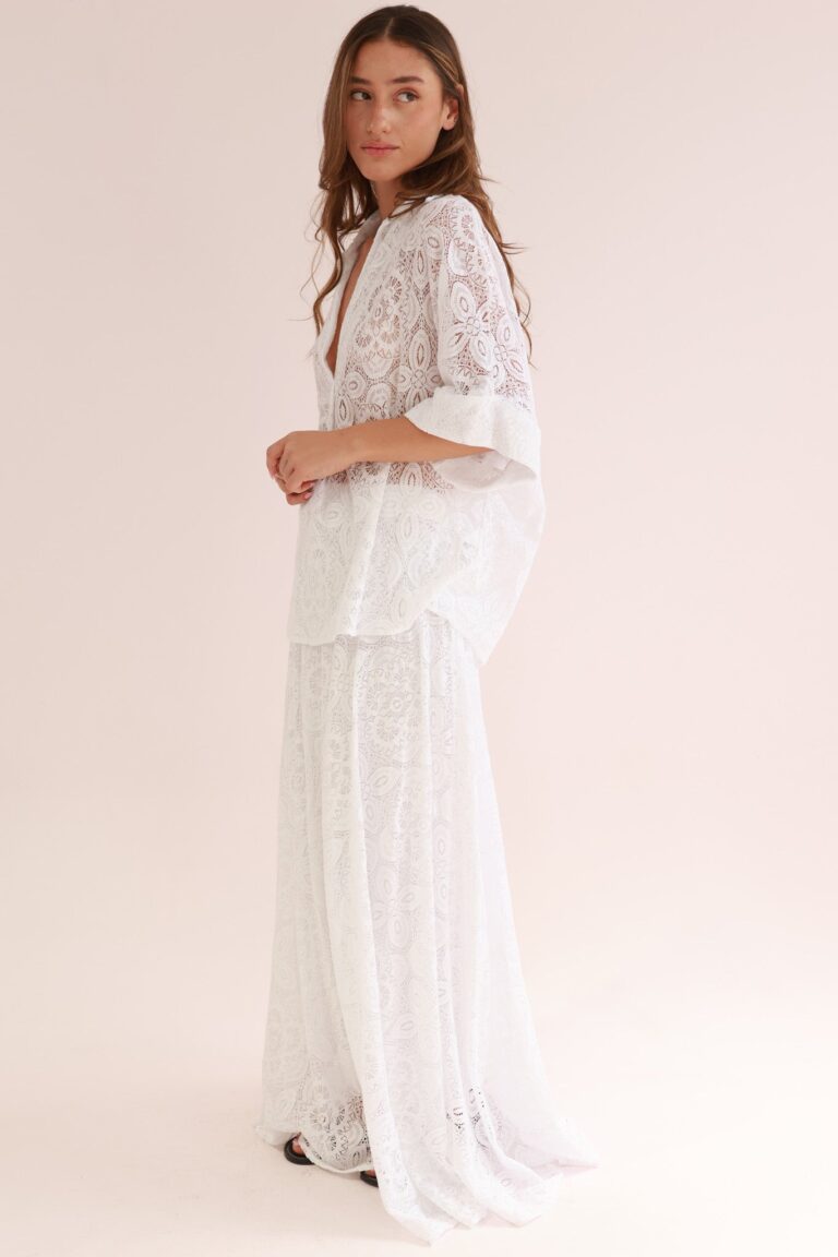 MAXI LACE SKIRT
