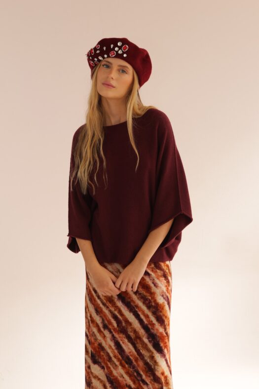 SHORT SLEEVES ROUND KNIT