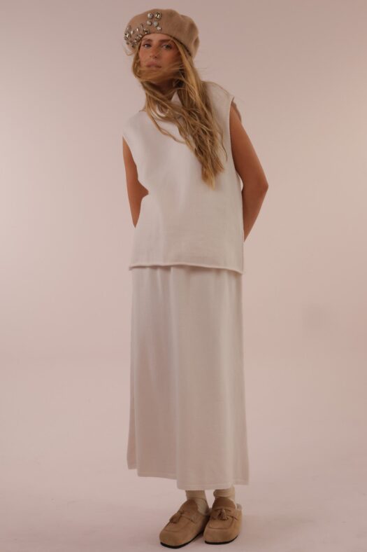 NO SLEEVES GOLF KNIT