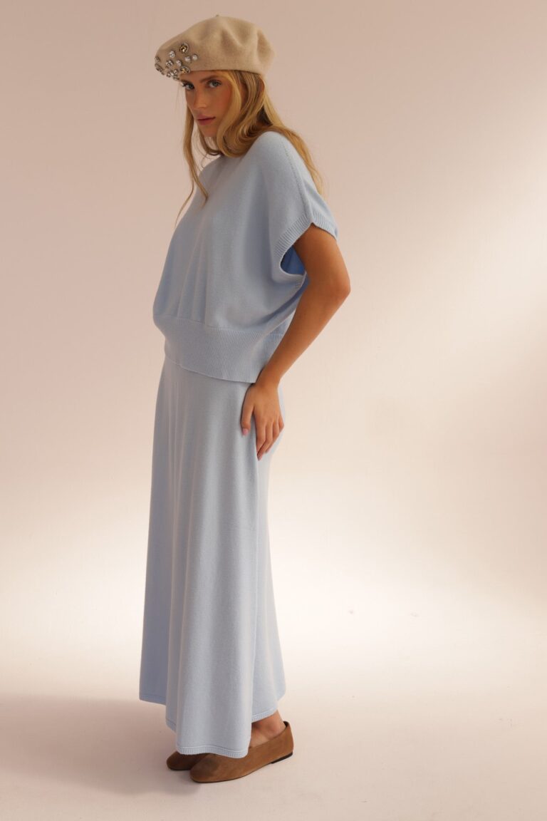 KNITTED STRAIGHT SKIRT